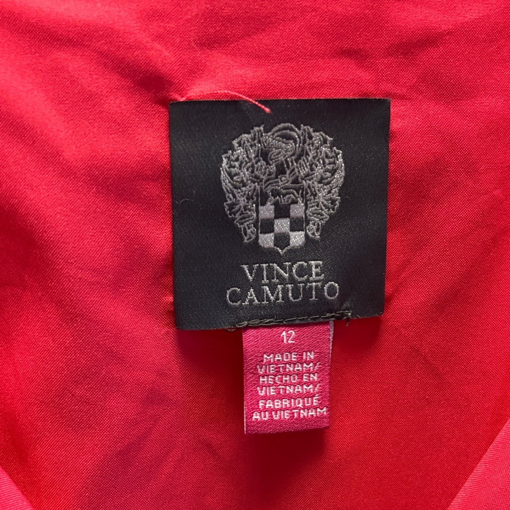 Vince Camuto Vibrant Red dress